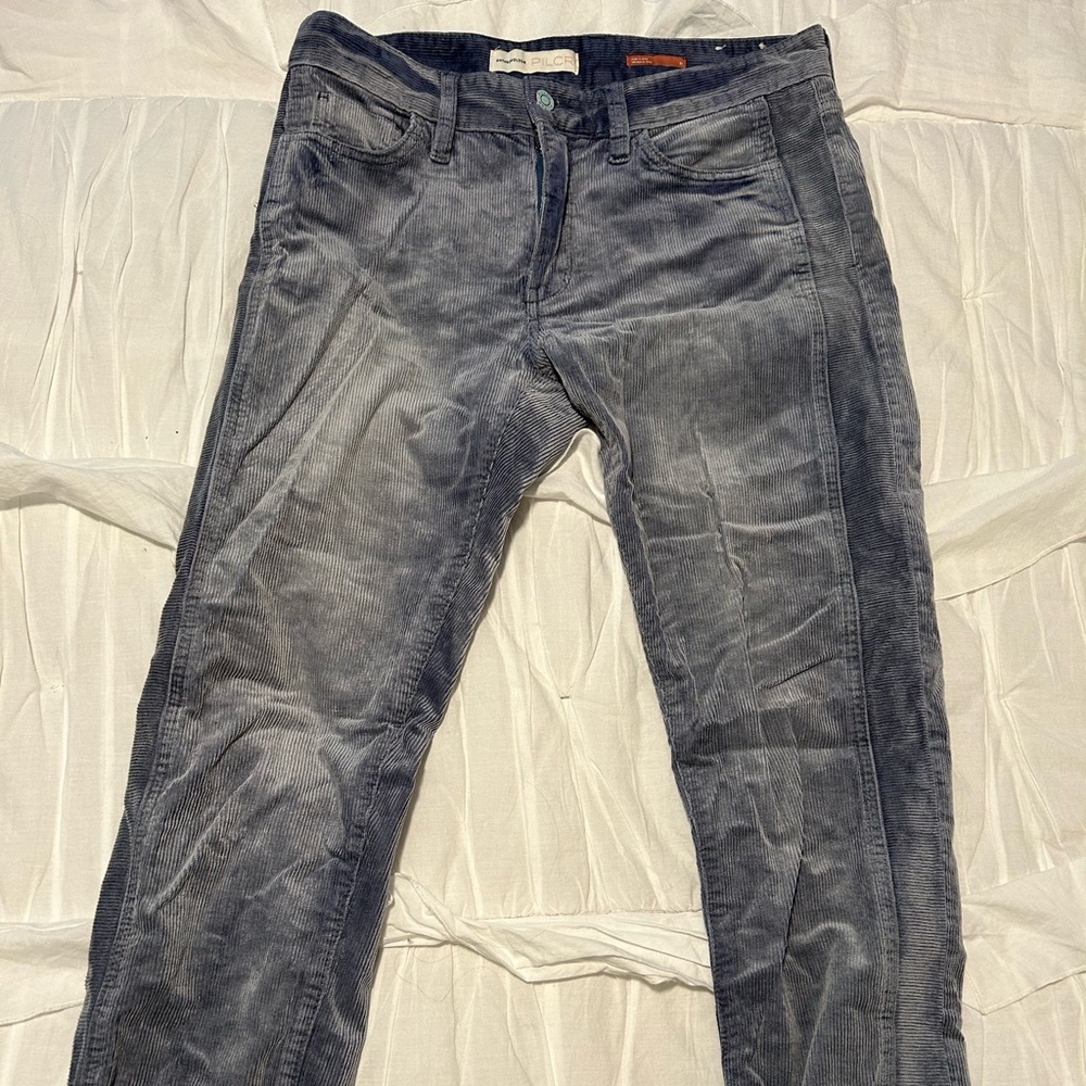 Pilcro Women's blue Corduroy Pants